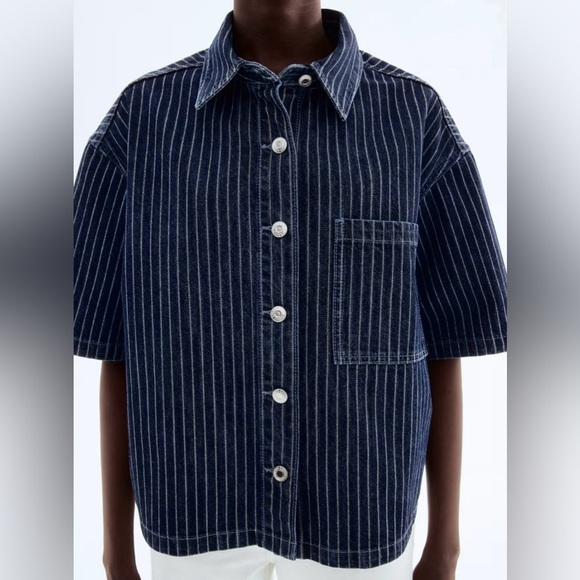 *NEW* Oversized Denim Shirt / Jacket - Picture 4 of 9